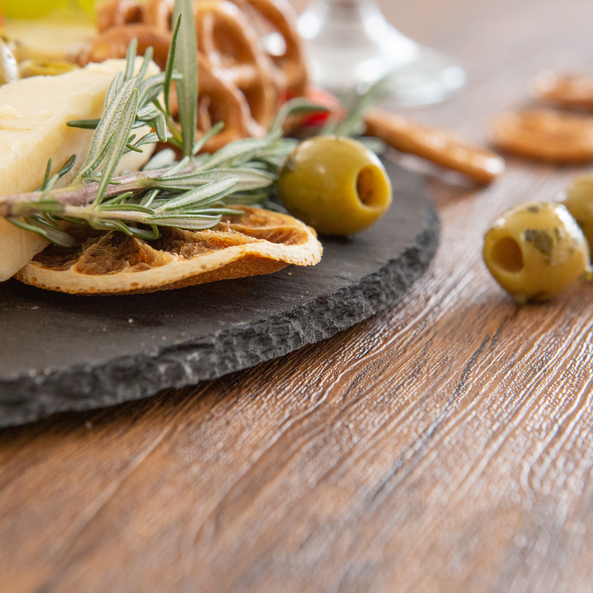 Argon Tableware Natural Slate Food & Drinks Serving Platter