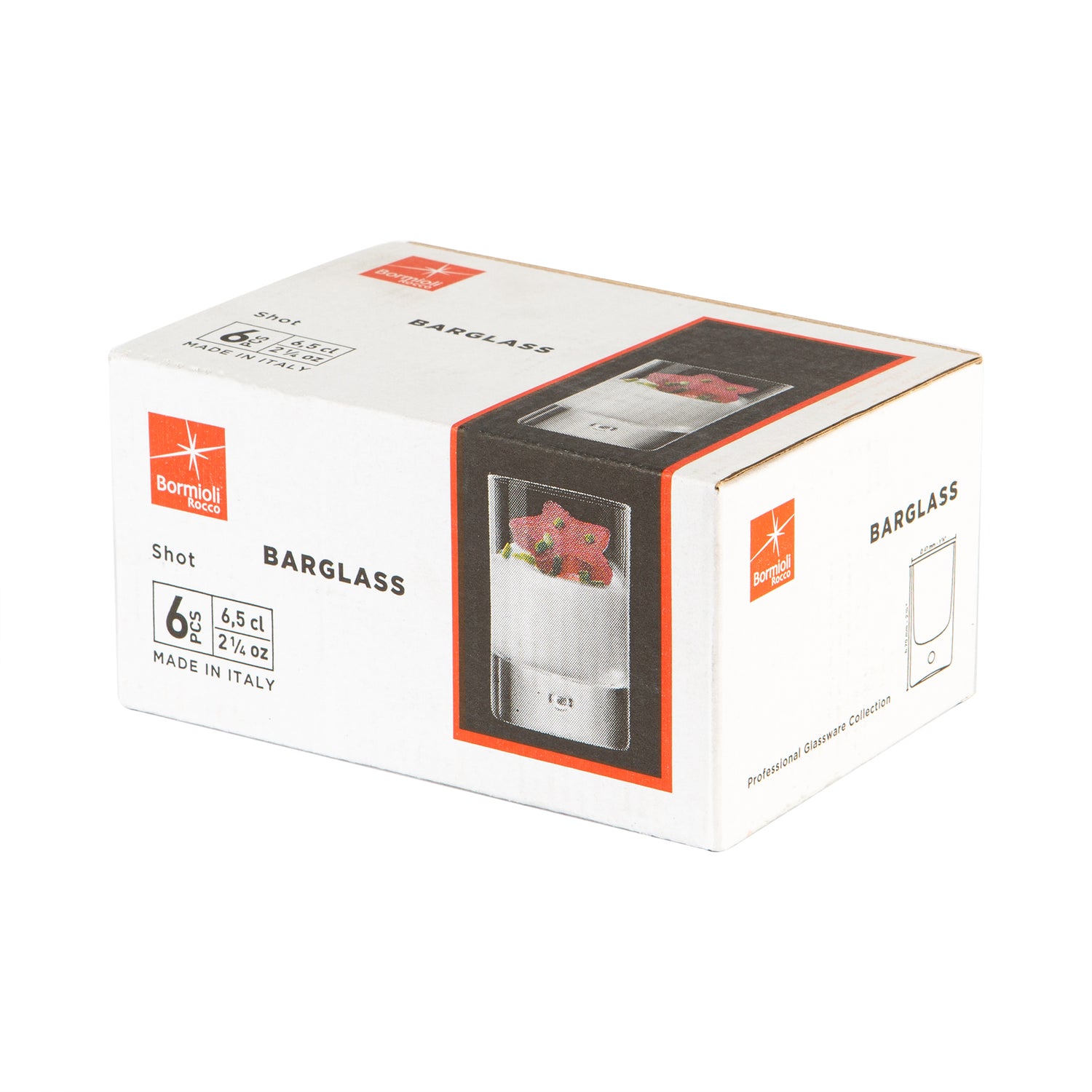 Bormioli Rocco Barglass Shot Glass - 65ml
