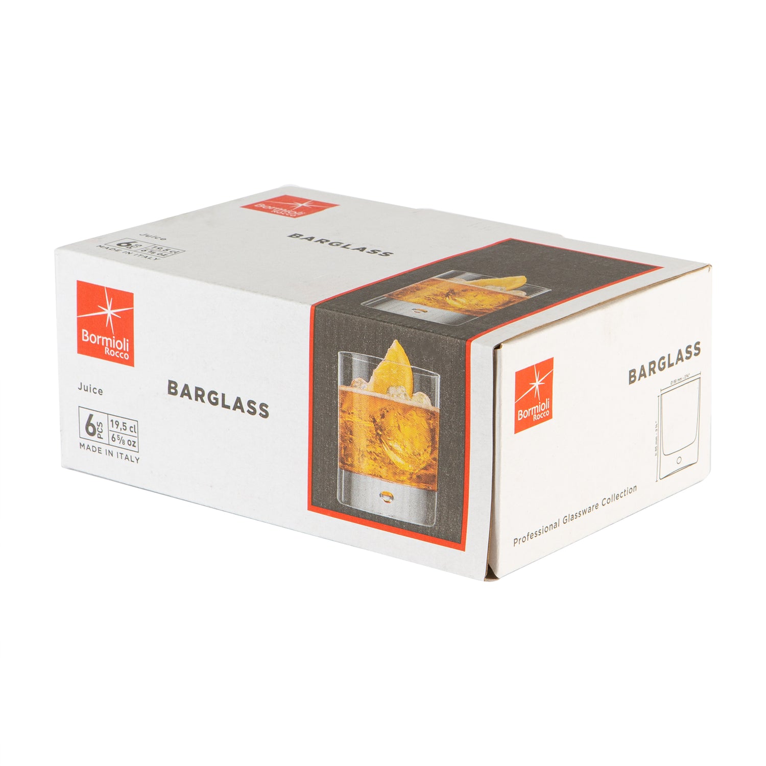 Bormioli Rocco Barglass Water Tumbler - 195ml
