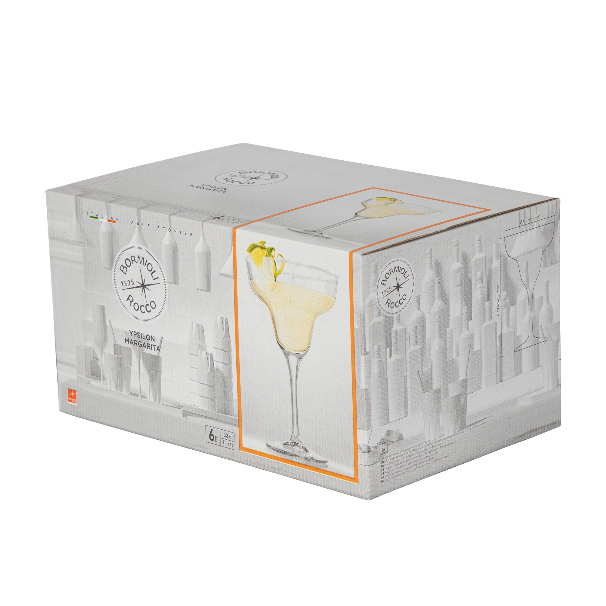 Bormioli Rocco Ypsilon Margarita Cocktail Drinking Glass - 330ml