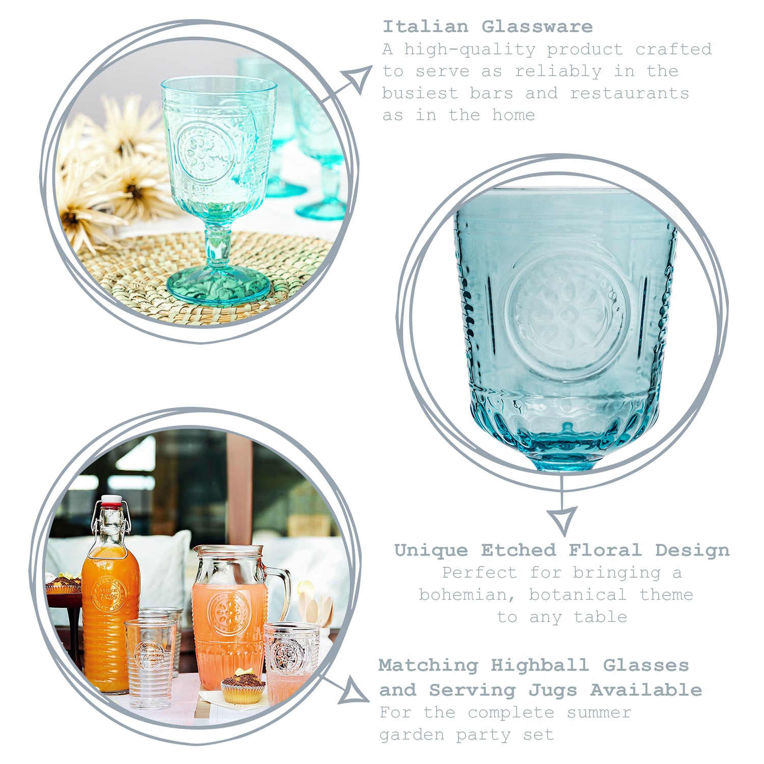 Bormioli Rocco Romantic Wine Glass - 320ml