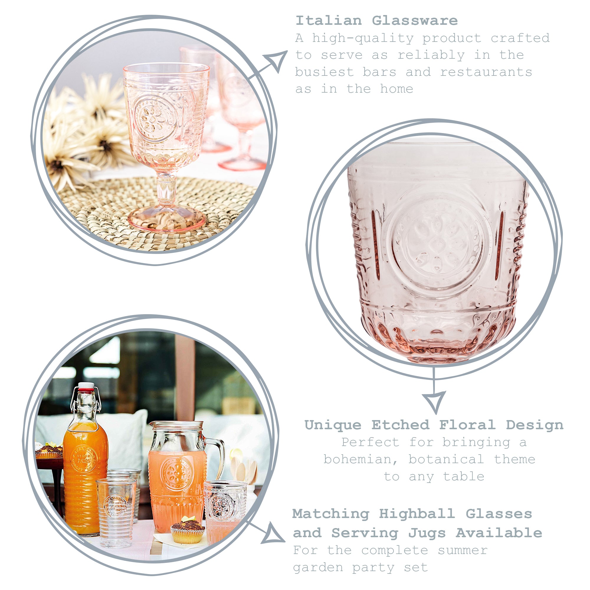 Bormioli Rocco Romantic Wine Glass - 320ml