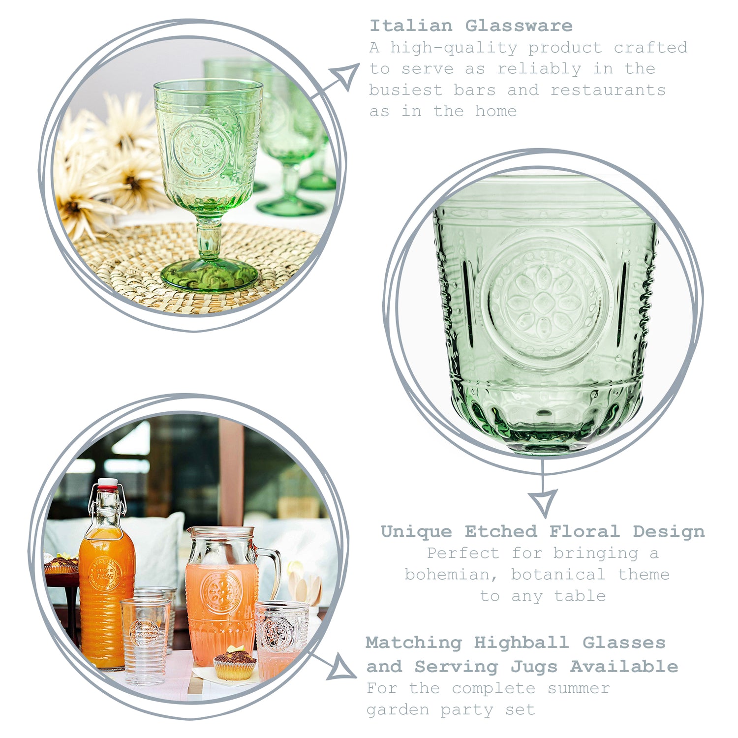 Bormioli Rocco Romantic Wine Glass - 320ml