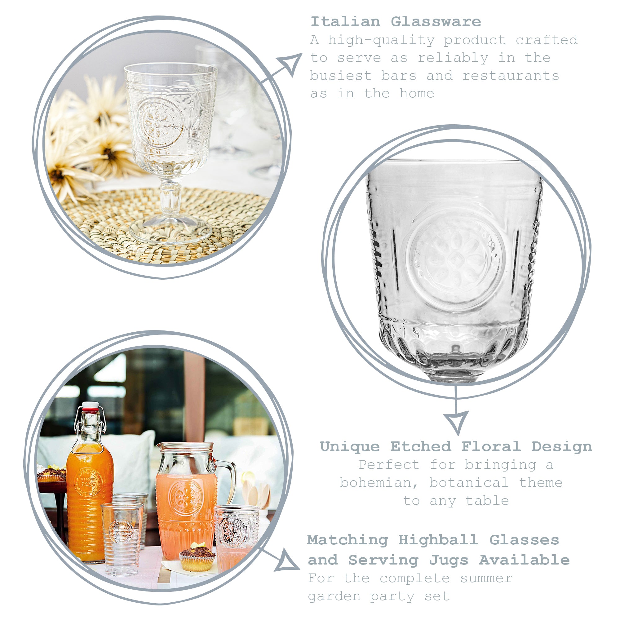 Bormioli Rocco Romantic Wine Glass - 320ml