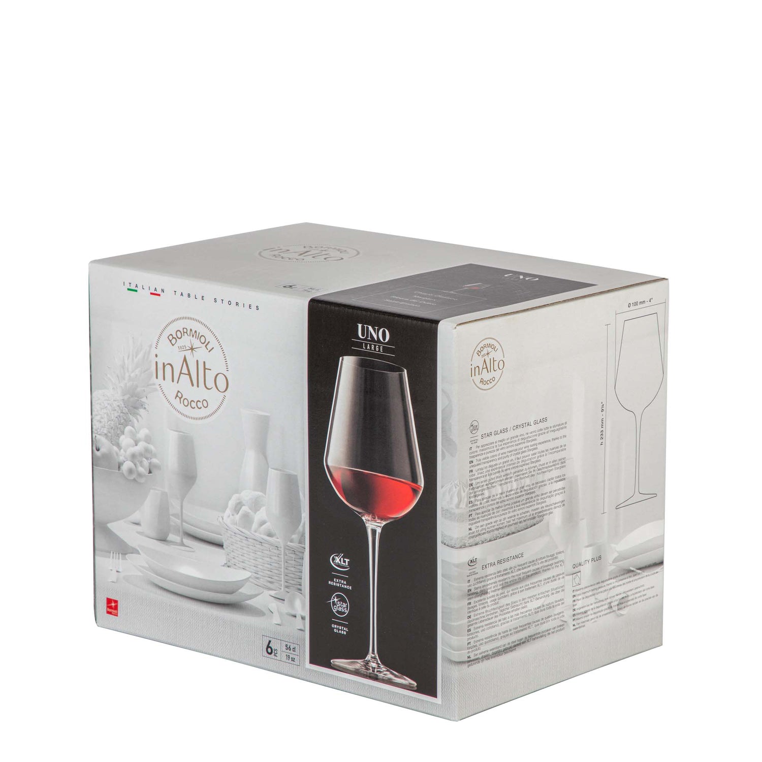 Bormioli Rocco Inalto Uno Large Wine Glass - 560ml