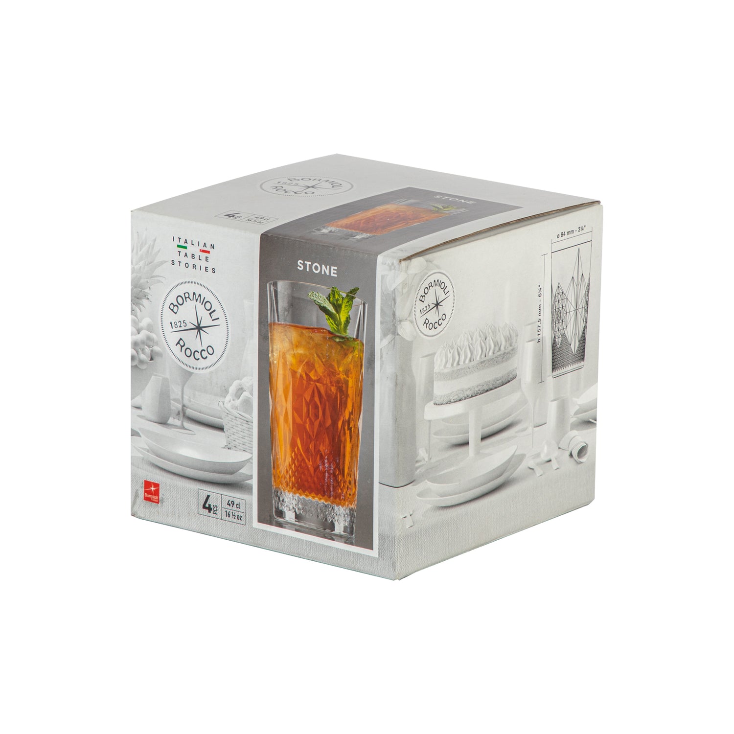 Bartender Stone Highball Glass - 490ml