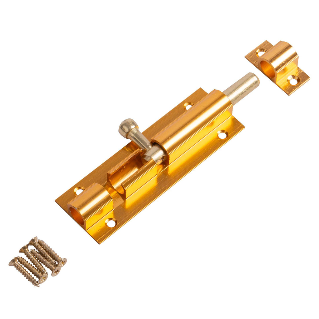 Brass 76mm Brass Barrel Bolt - By Blackspur