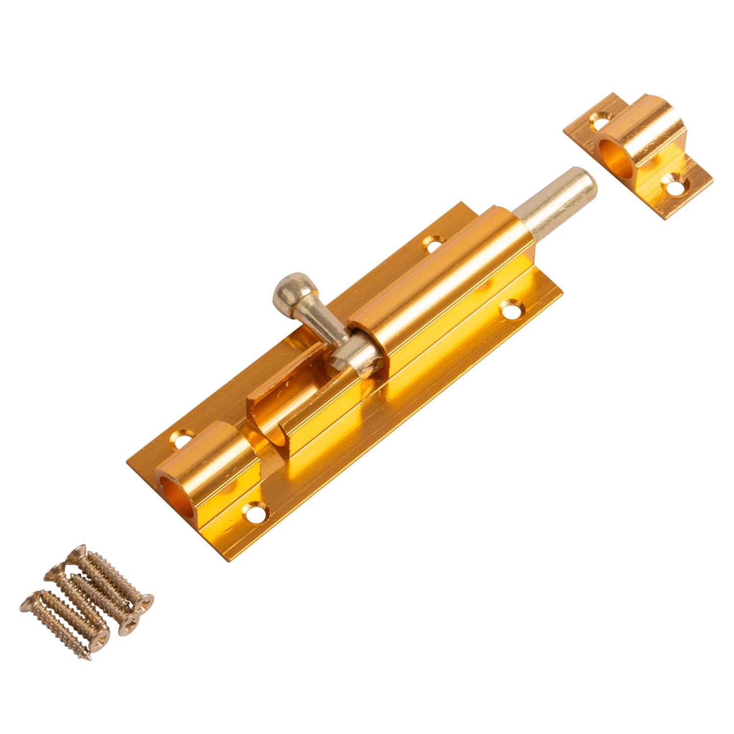 Brass 76mm Brass Barrel Bolt - By Blackspur