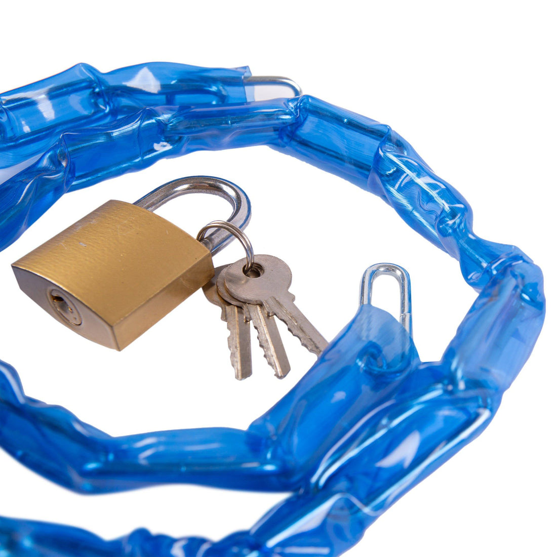 Blue 90cm Chain & Padlock