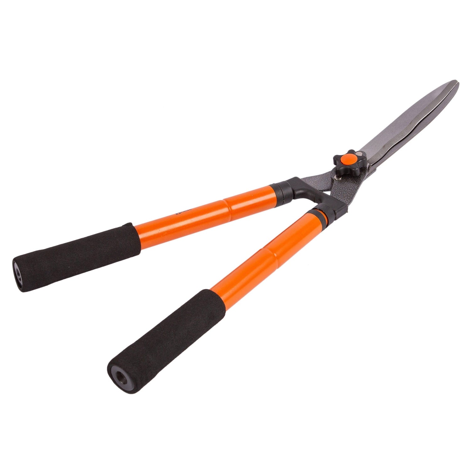 Red 33.5-55.5cm Carbon Steel Telescopic Hedge Shears - By Green Blade
