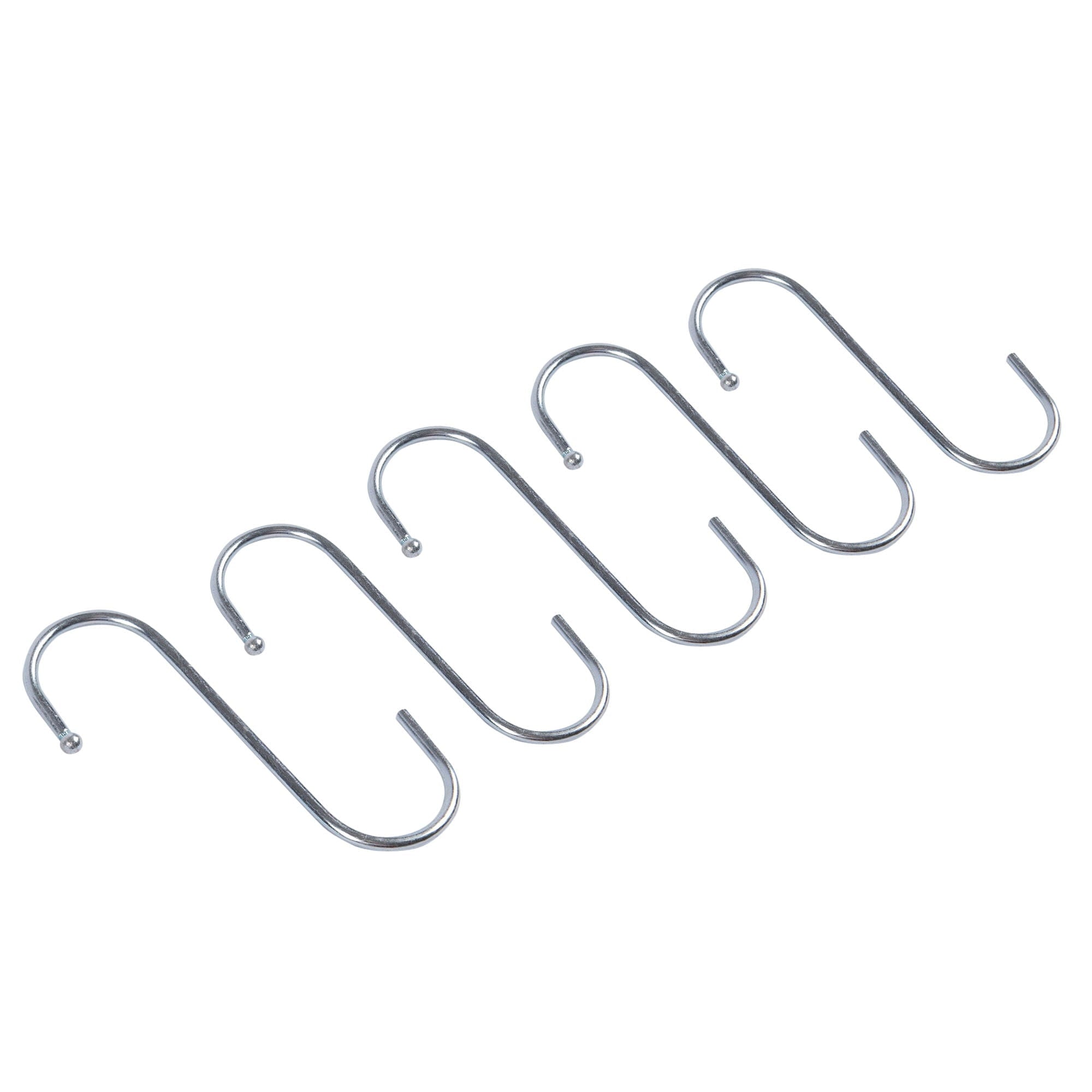 Stainless Steel S-Hooks - Pack of 5 - By Ashley