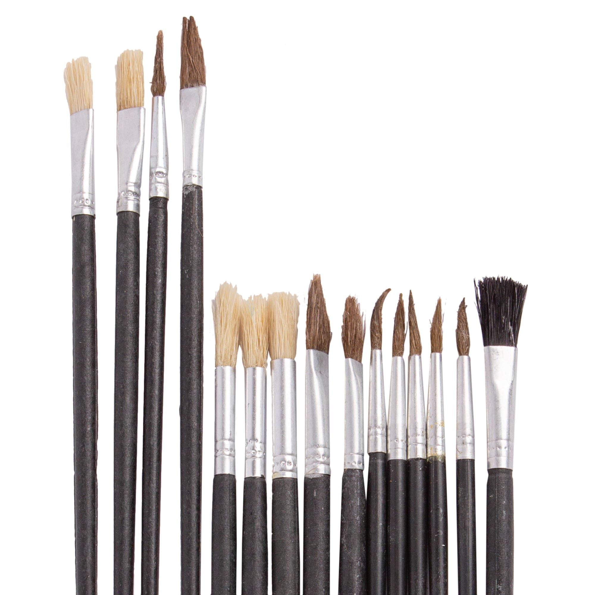 15pc Black Wooden Artist&