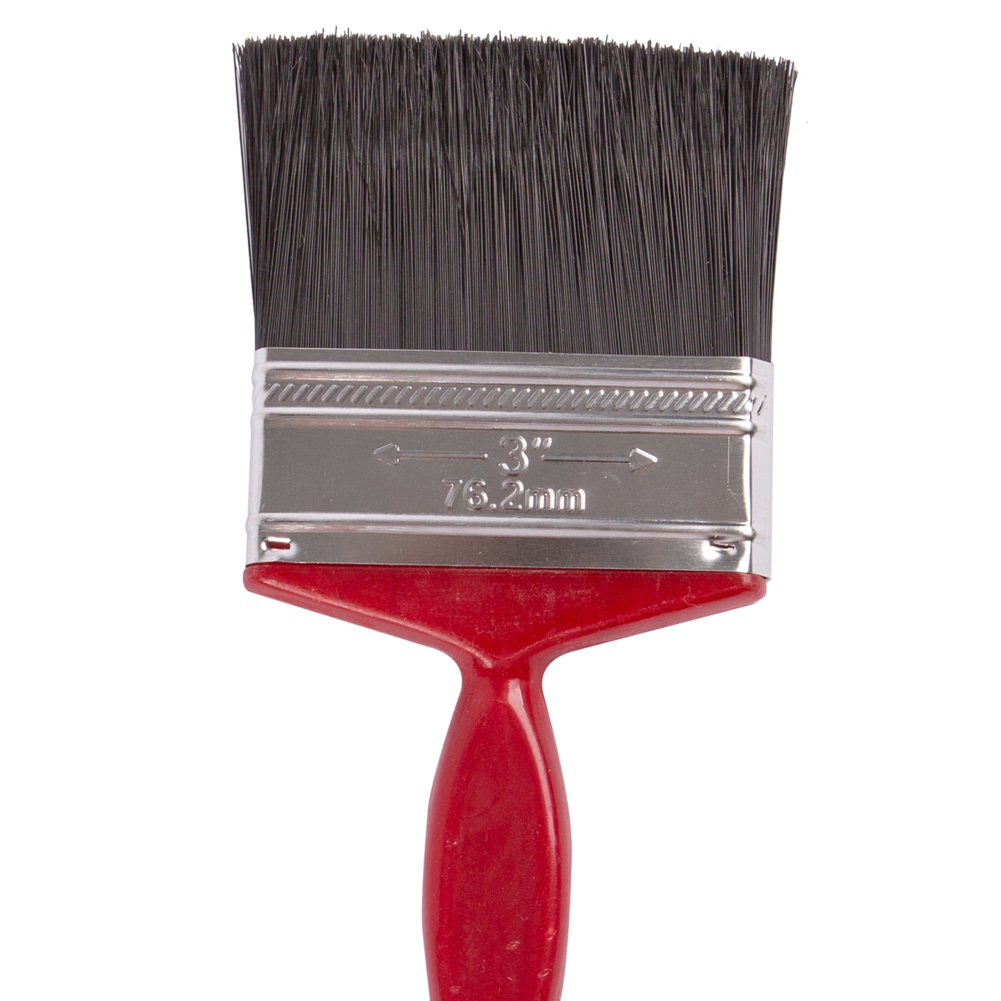 Red 7.5cm Plastic DIY Paint Brush