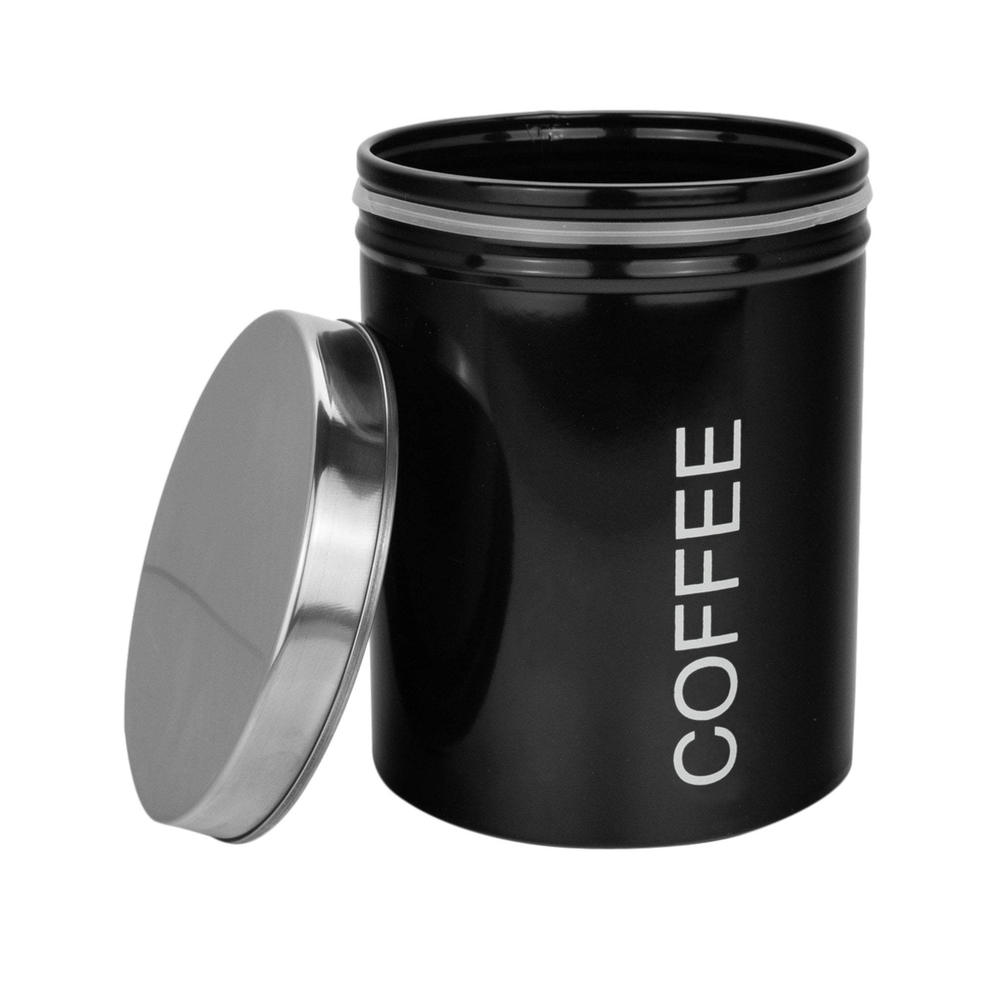 black tea coffee sugar canisters