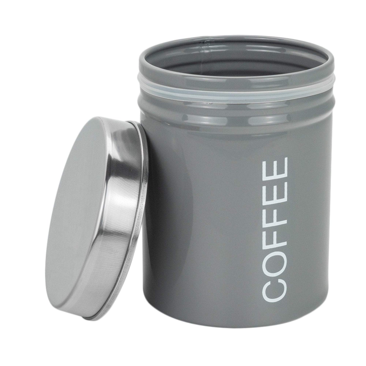black tea coffee sugar canisters