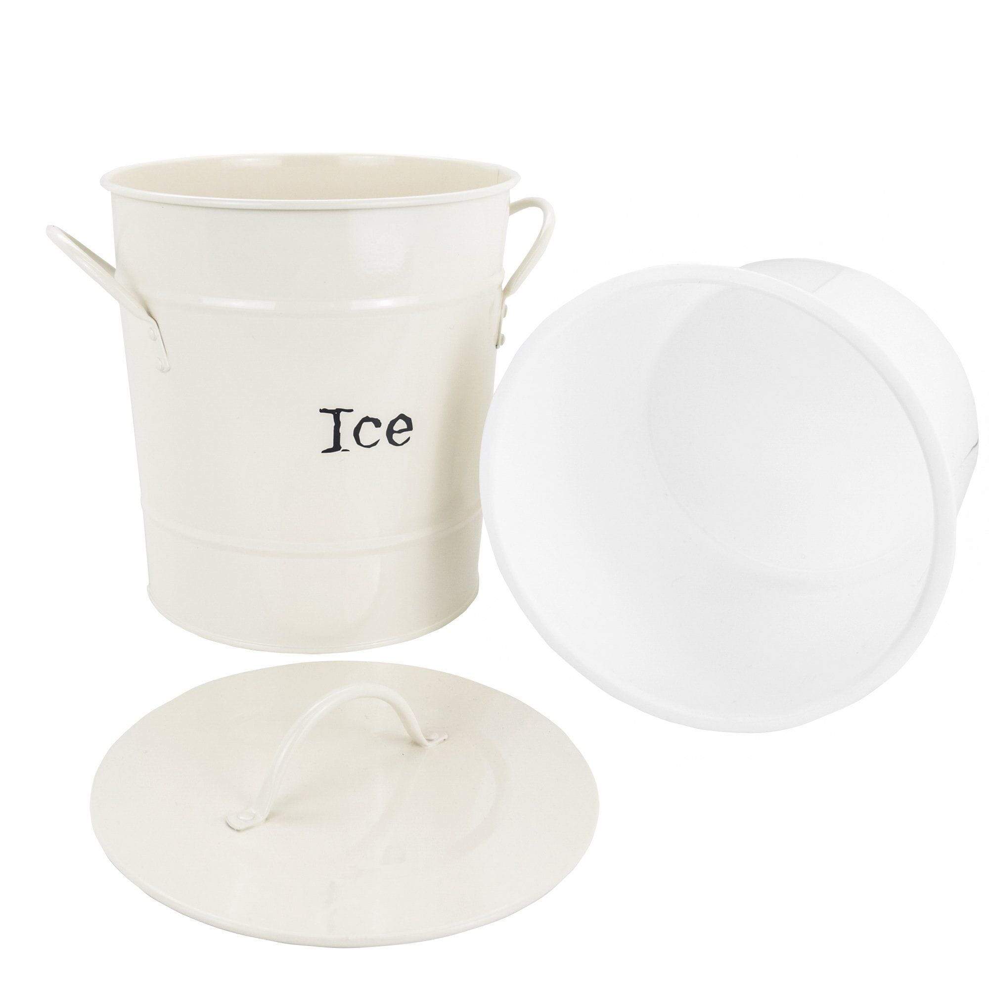 Harbour Housewares Ice Bucket with Lid & Scoop