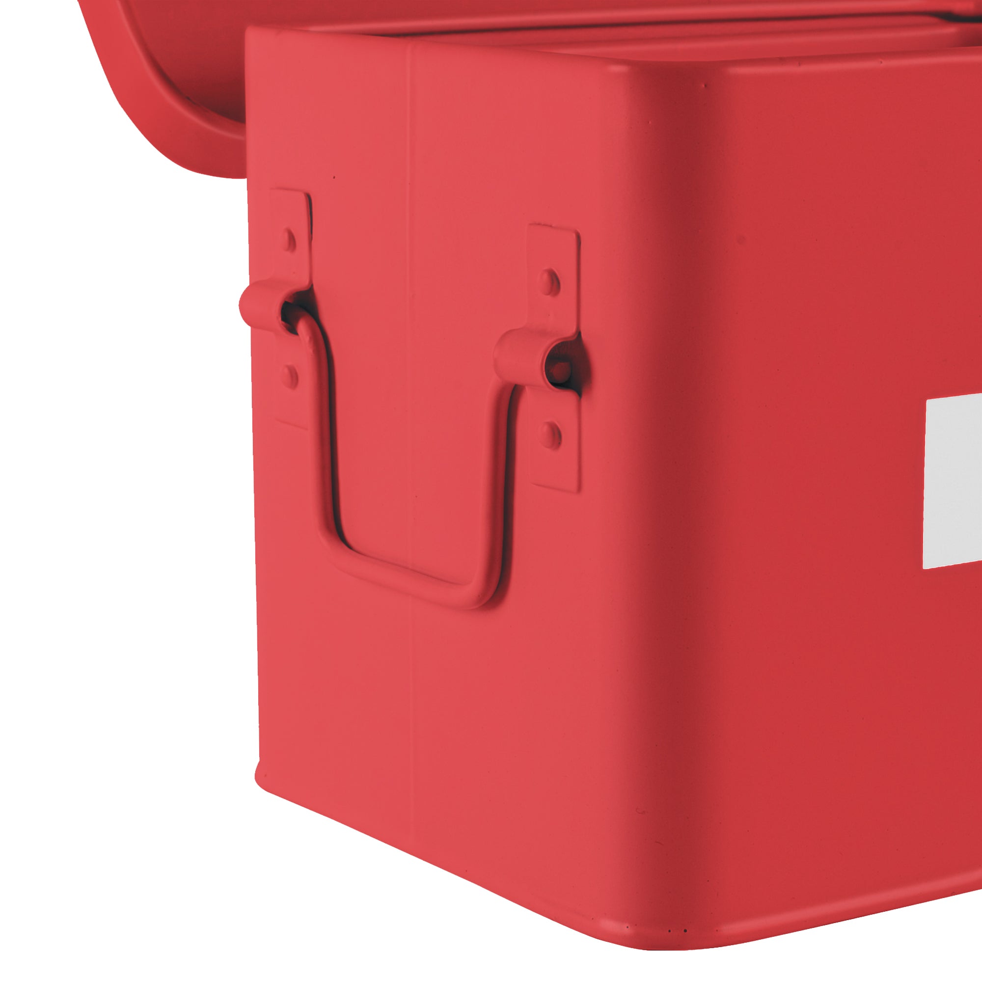 Harbour Housewares Vintage First Aid Storage Canister - Red