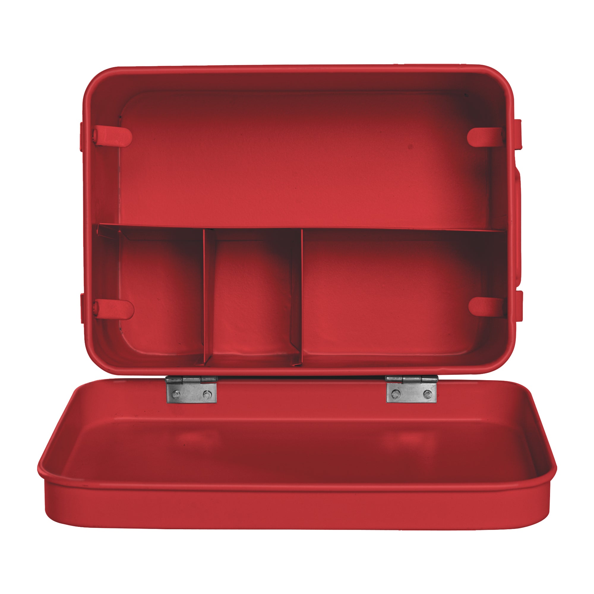Harbour Housewares Vintage First Aid Storage Canister - Red