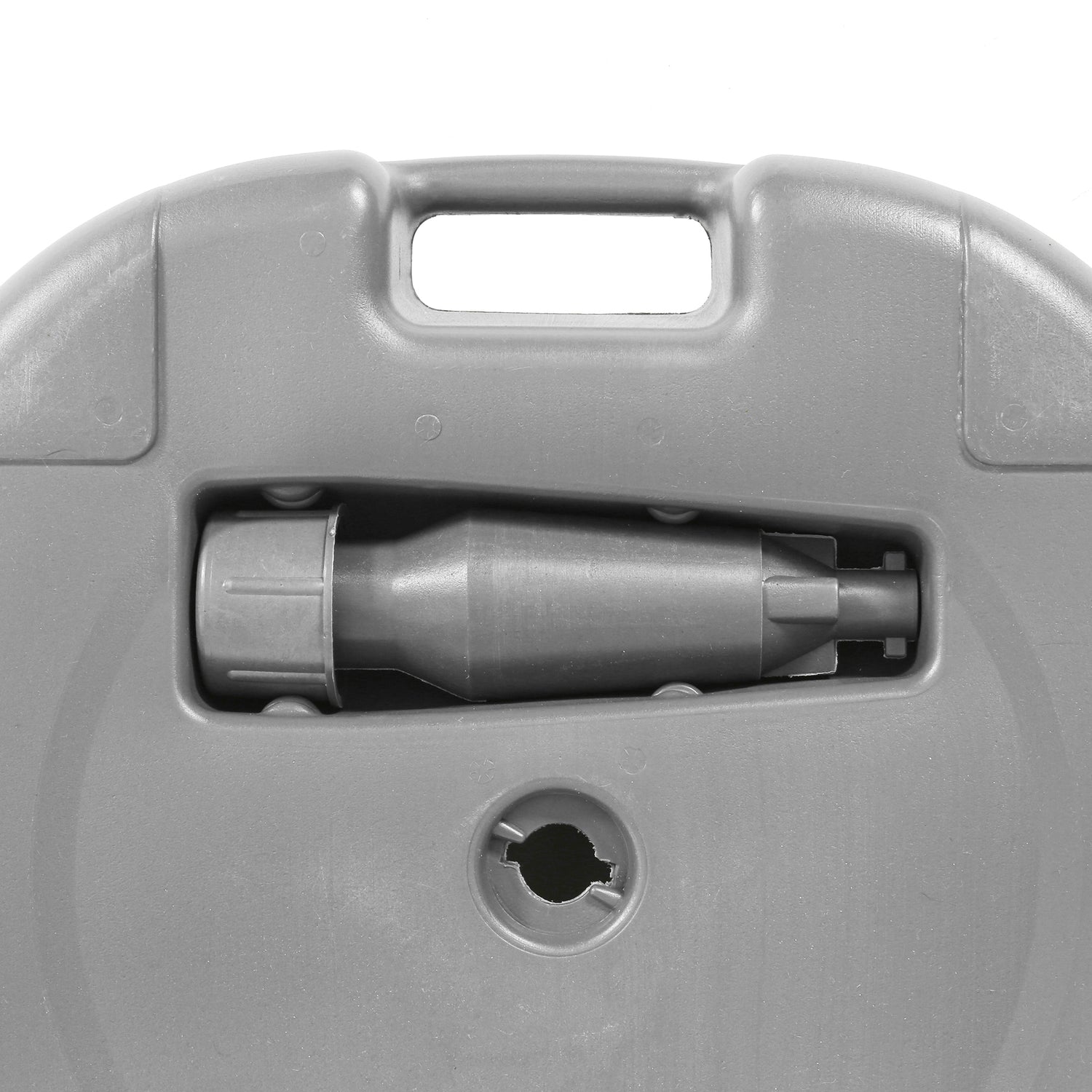 Plastic Fillable Parasol Base - 20 Litre - Grey