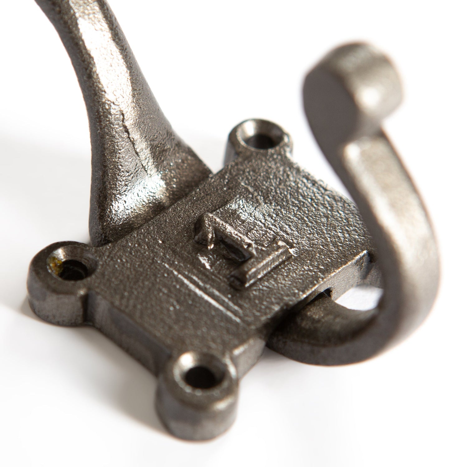 Number 1 Cast Iron 50 x 115mm Double Wall Hook