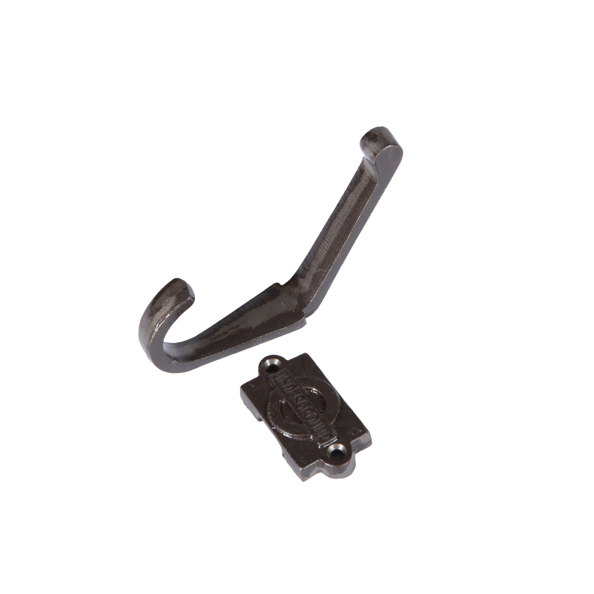 London Underground Hat & Coat Hook - W55mm x H100mm - Raw