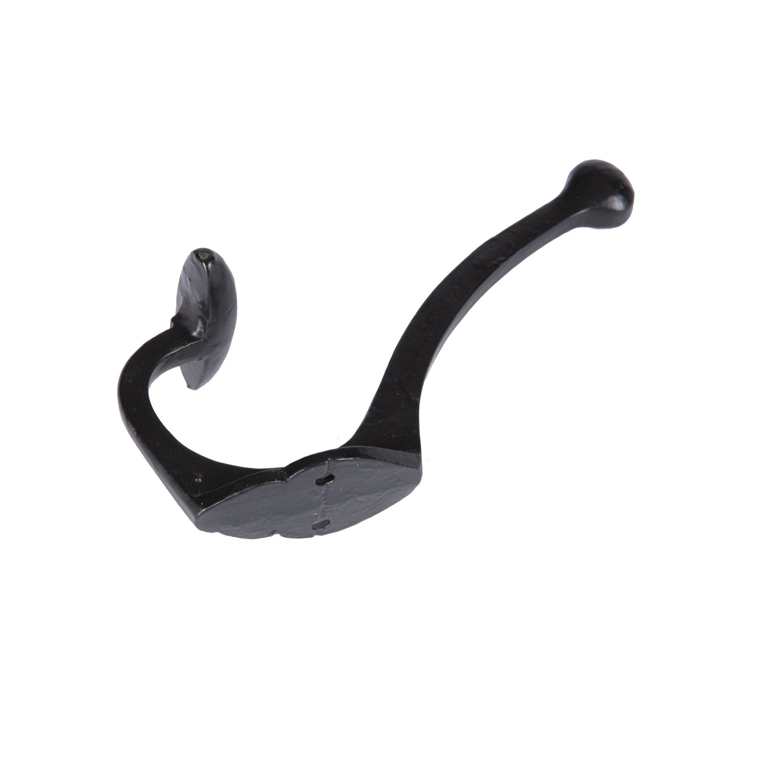 Bowler and Coat Hook - W45mm x H130mm - Black