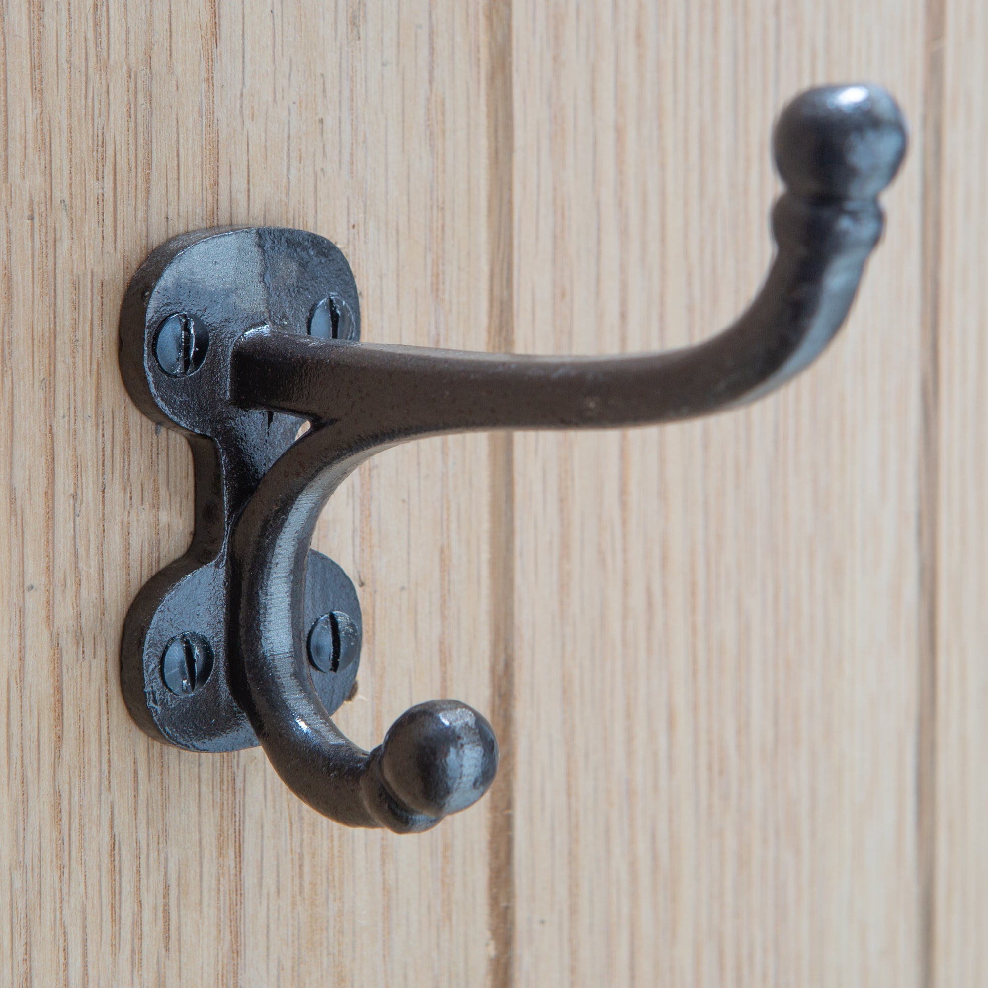 Flat Top Ball End Hat & Coat Hook - W35mm x H85mm