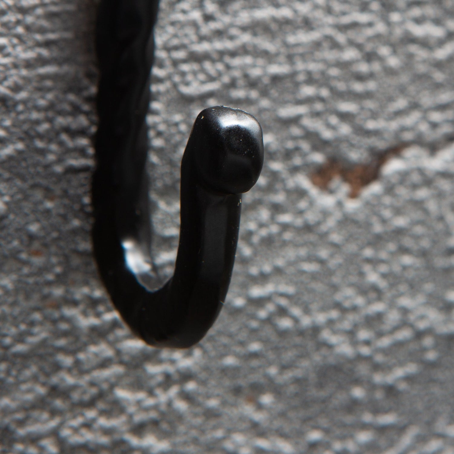 Twisted Nail Hook - W5mm x H40mm - Black