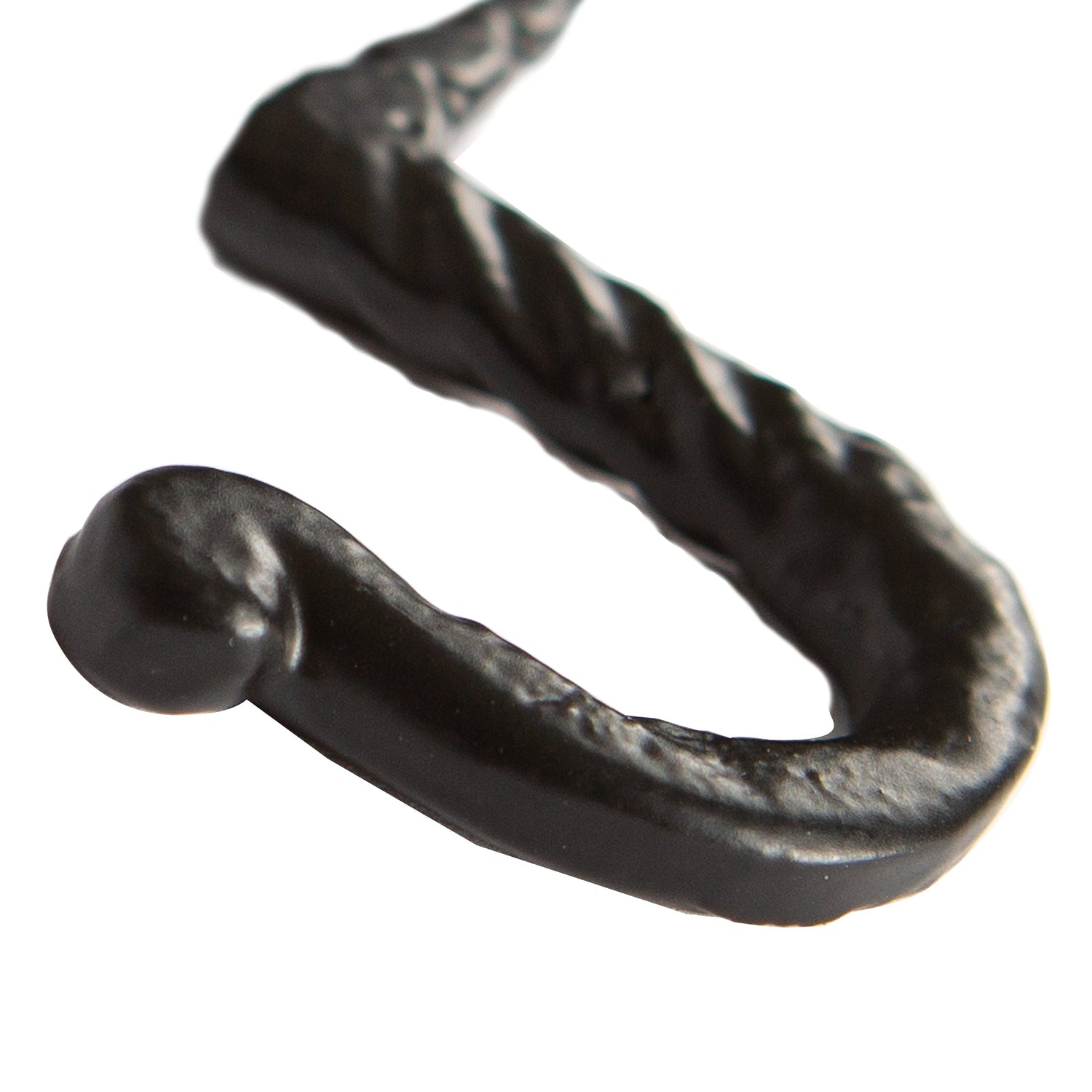 Twisted Nail Hook - W5mm x H40mm - Black