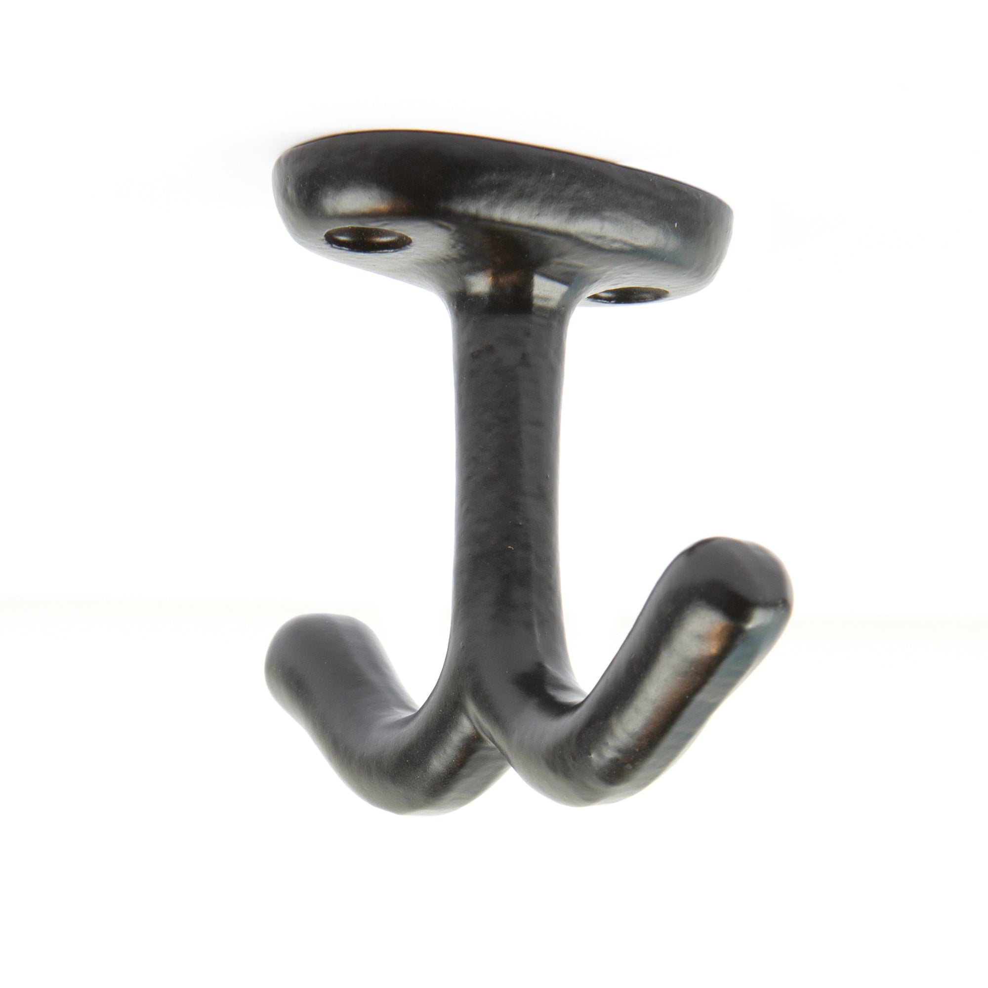 Double Ceiling Hook - W80mm x H60mm - Black