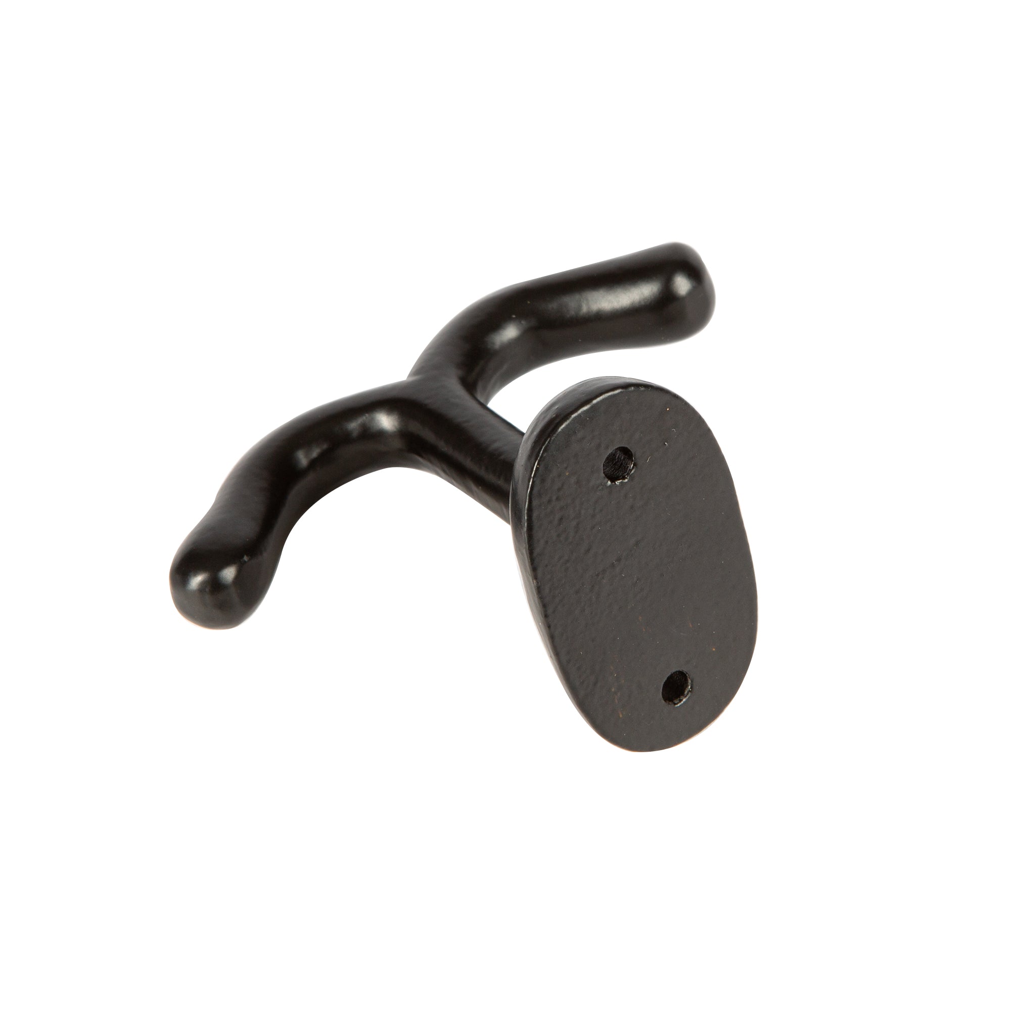 Double Ceiling Hook - W80mm x H60mm - Black