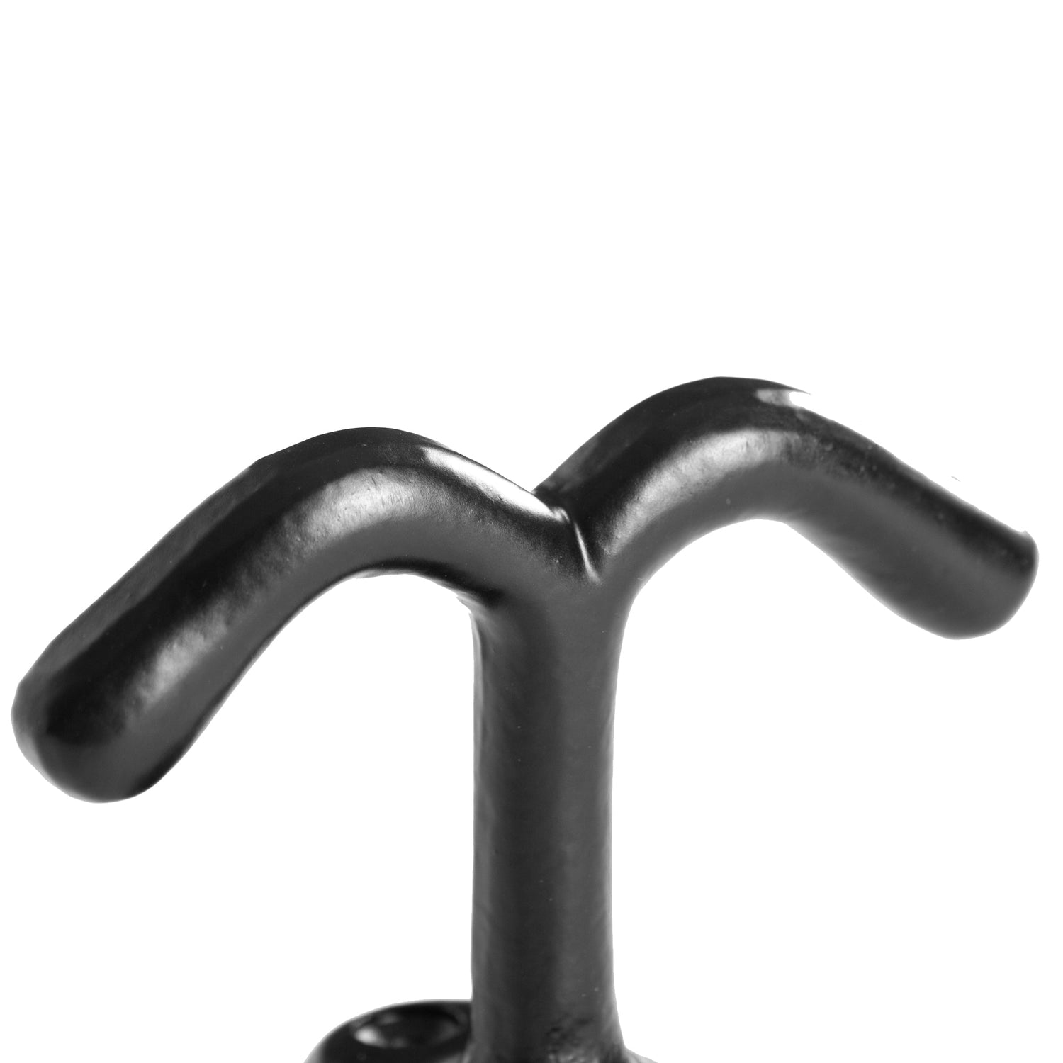 Double Ceiling Hook - W80mm x H60mm - Black