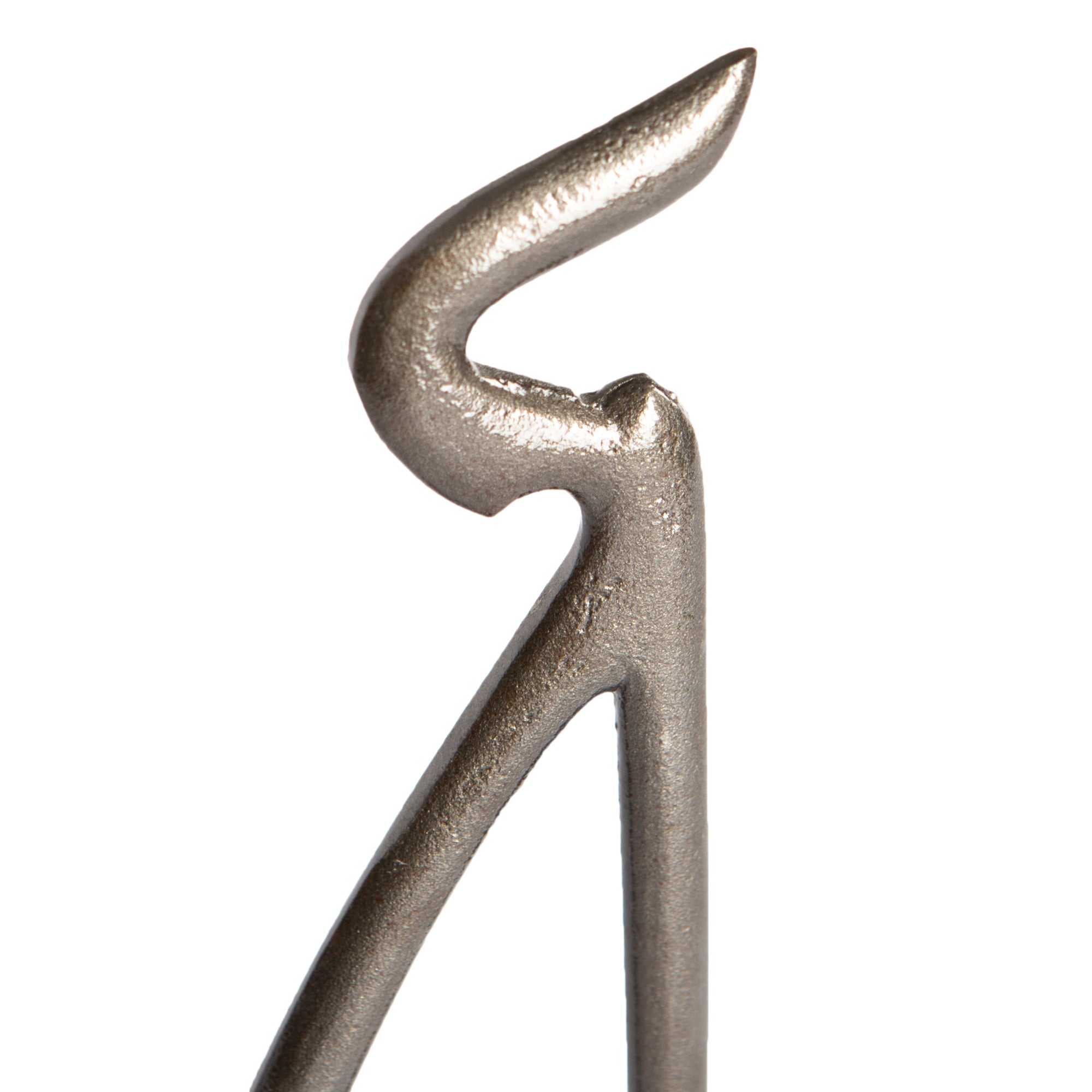 Wrought Iron Hanging Basket Hook - H145mm - Raw