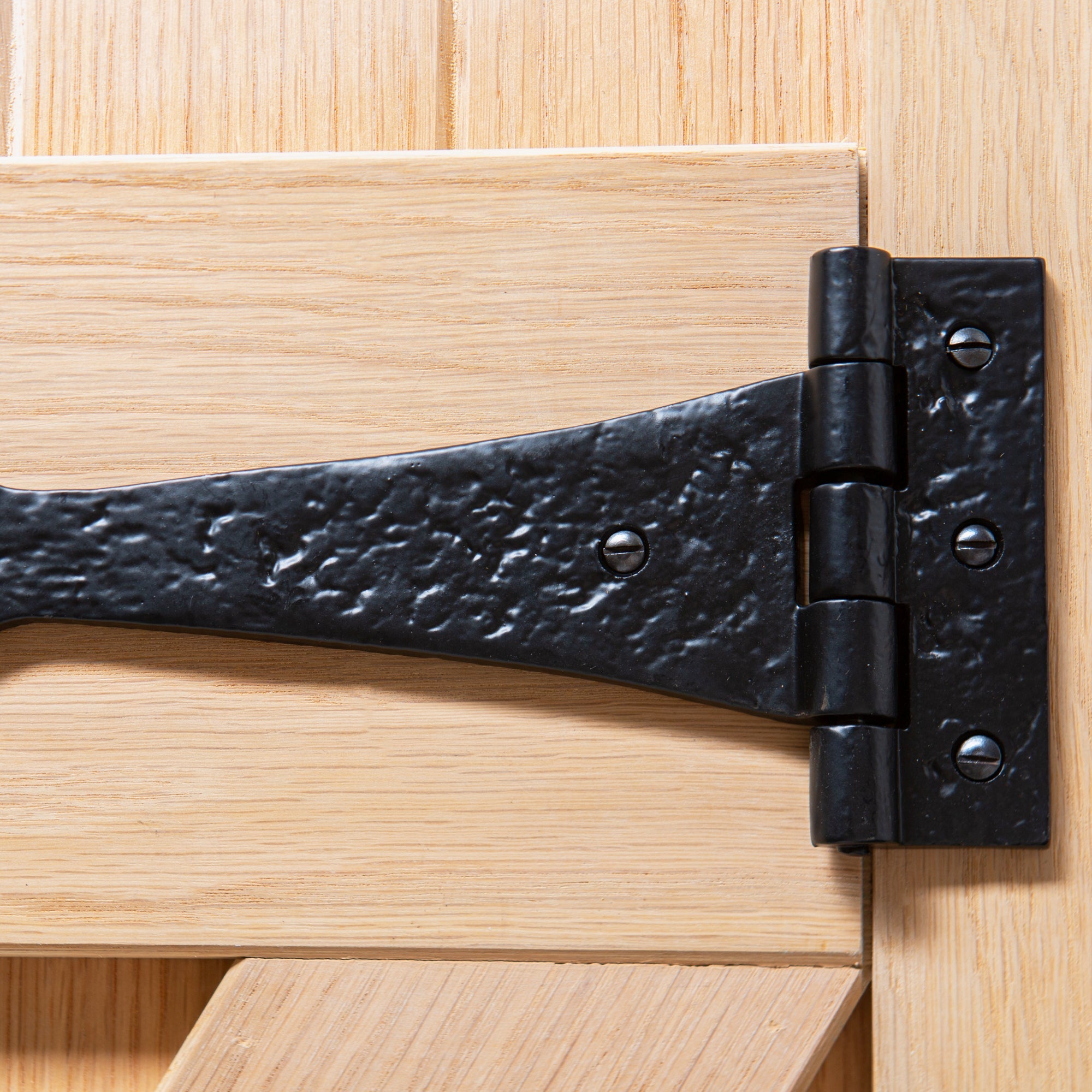 245mm Black Traditional T-Hinge