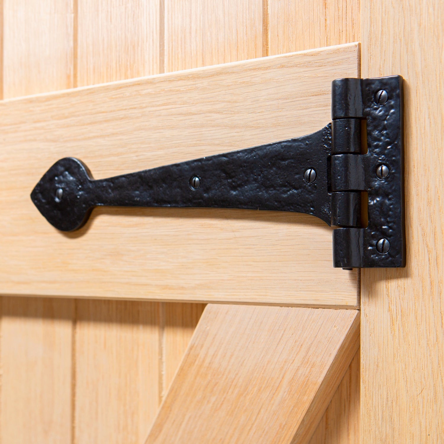 290mm Black Traditional T-Hinge