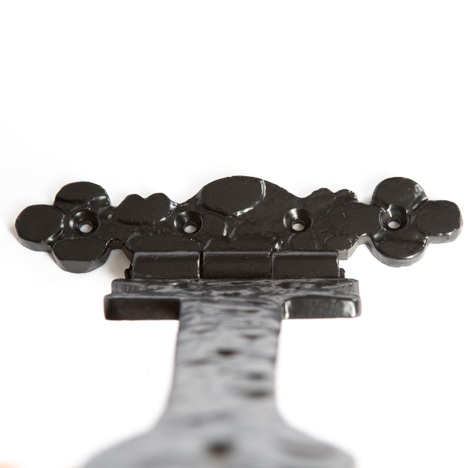 310mm Black Ornate T-Hinge