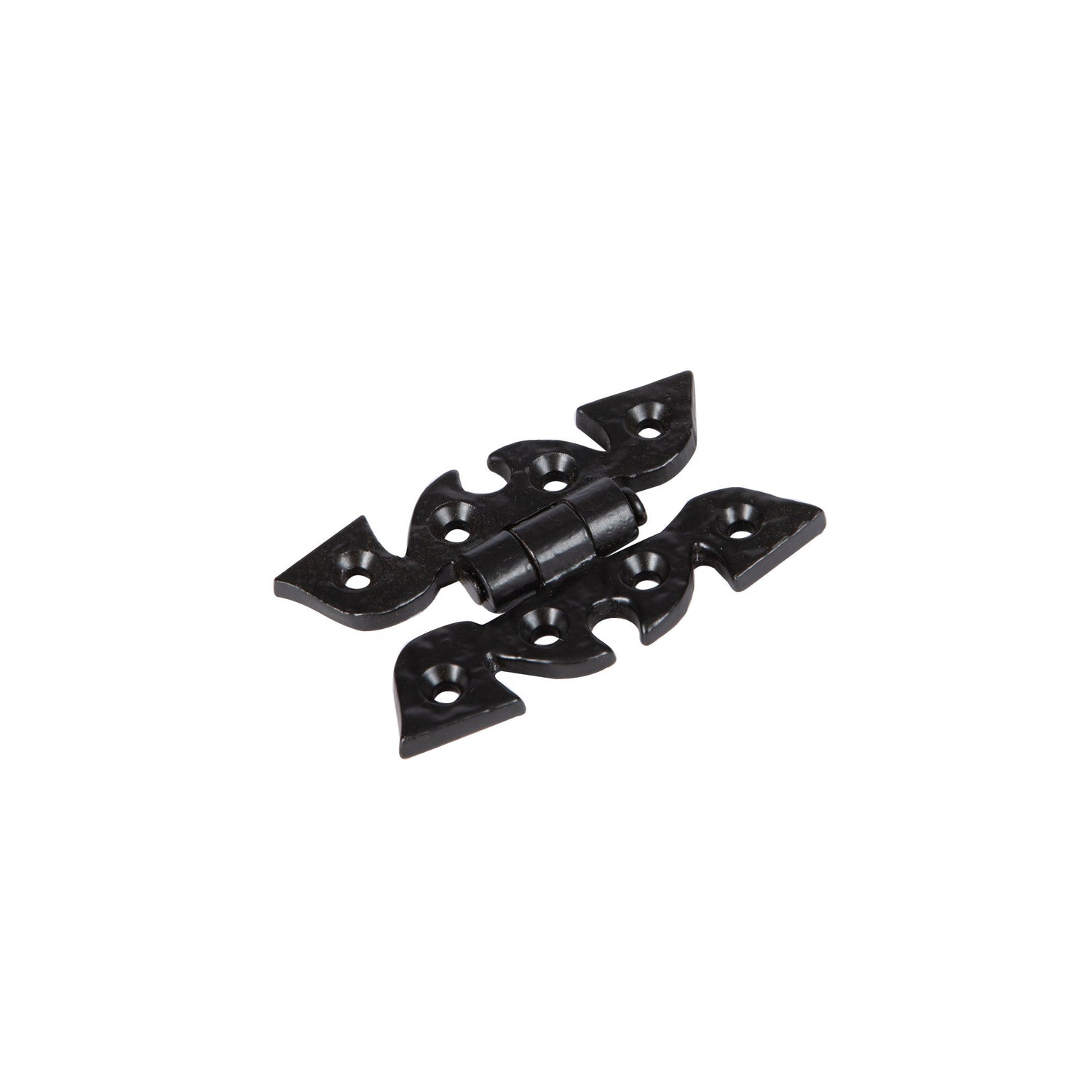 75mm Black Ornate Cabinet Hinge