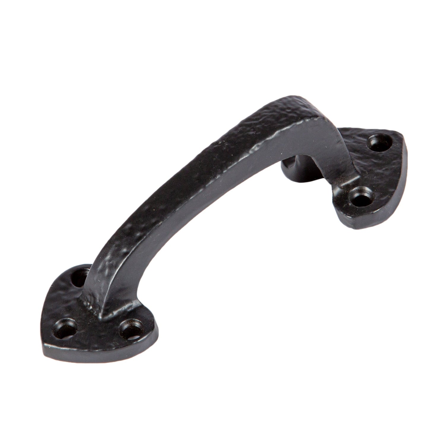 100mm Black Rustic Arrowhead Door Handle