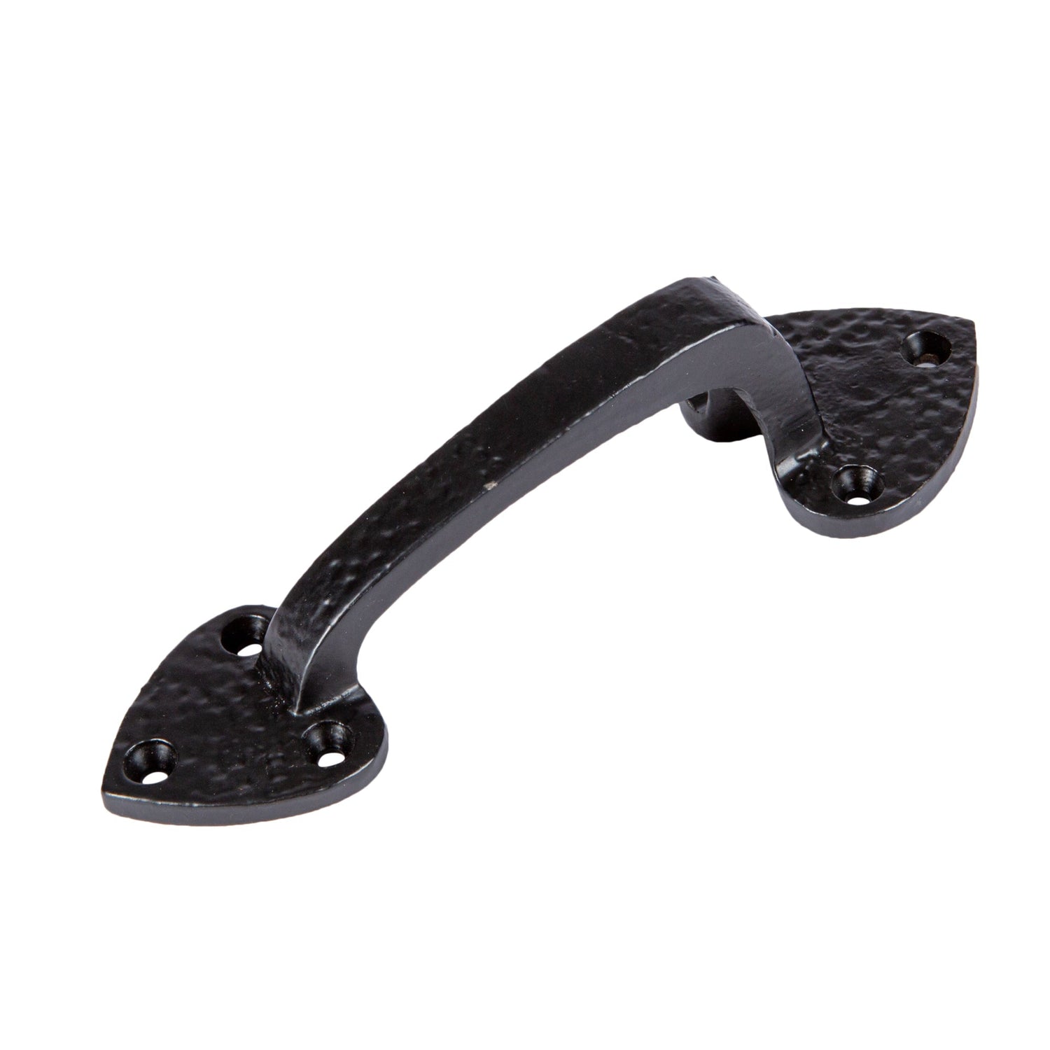 155mm Black Rustic Arrowhead Door Handle