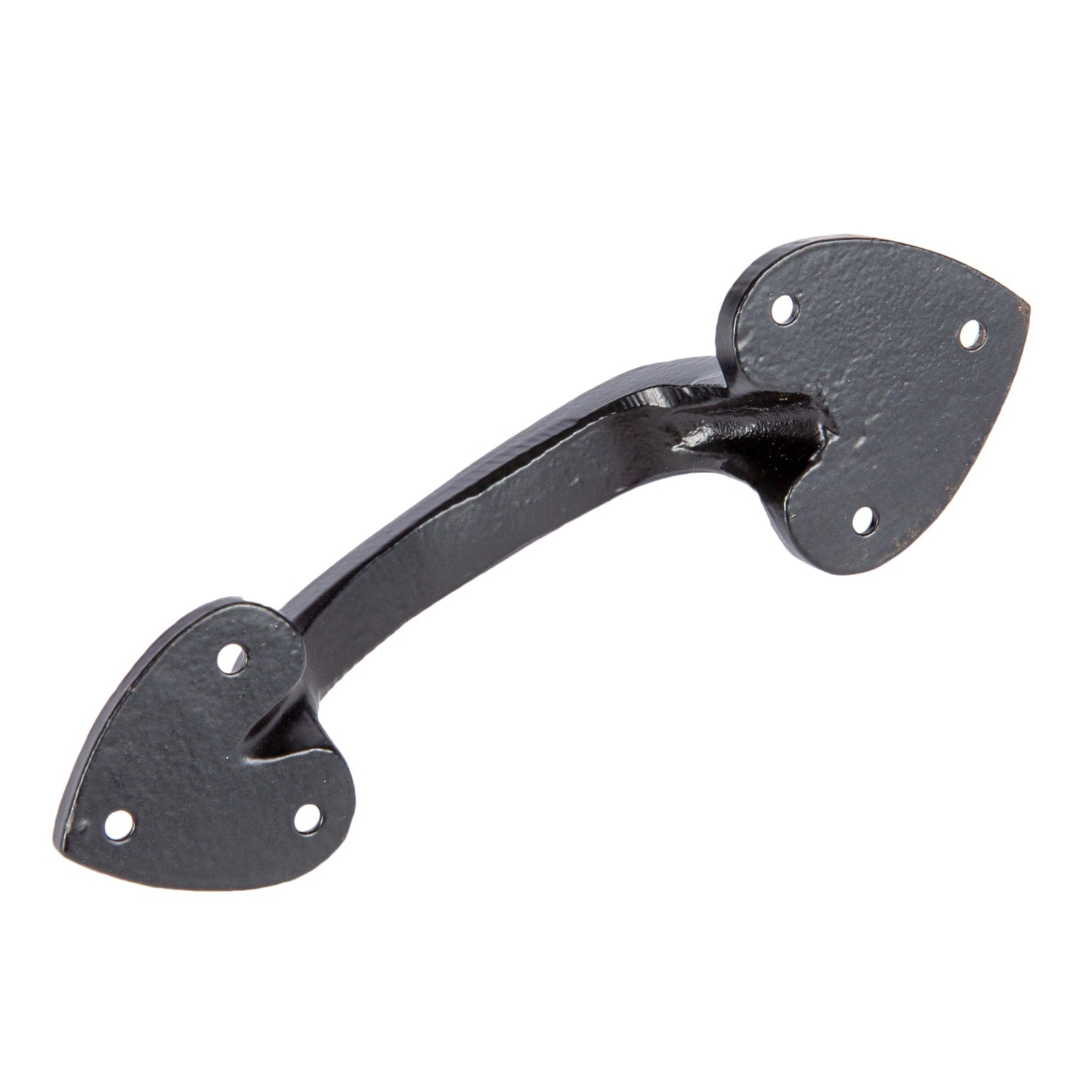 155mm Black Rustic Arrowhead Door Handle