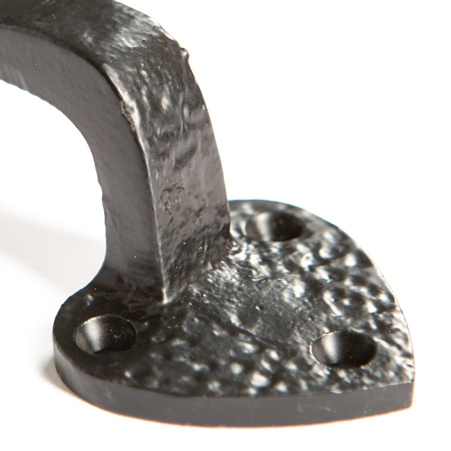 155mm Black Rustic Arrowhead Door Handle