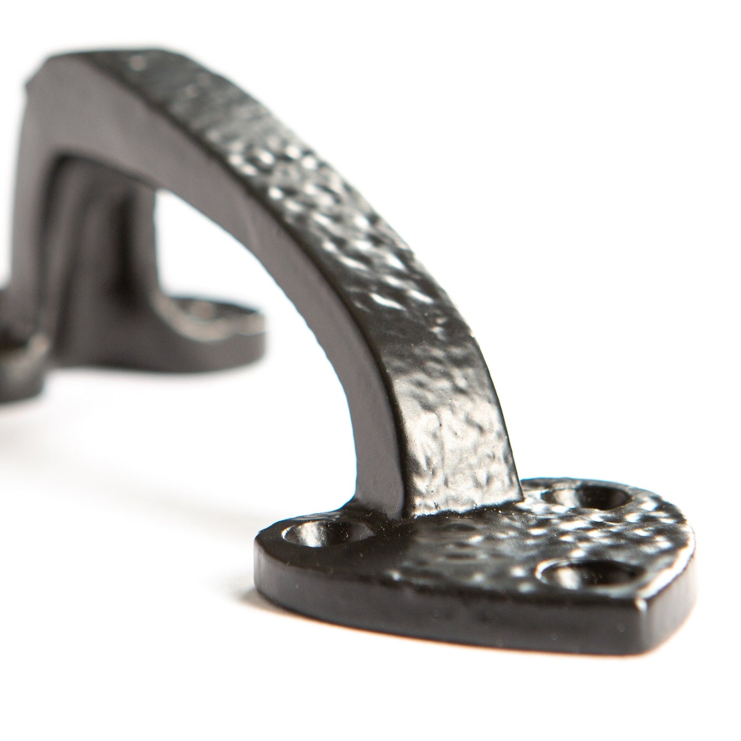 155mm Black Rustic Arrowhead Door Handle