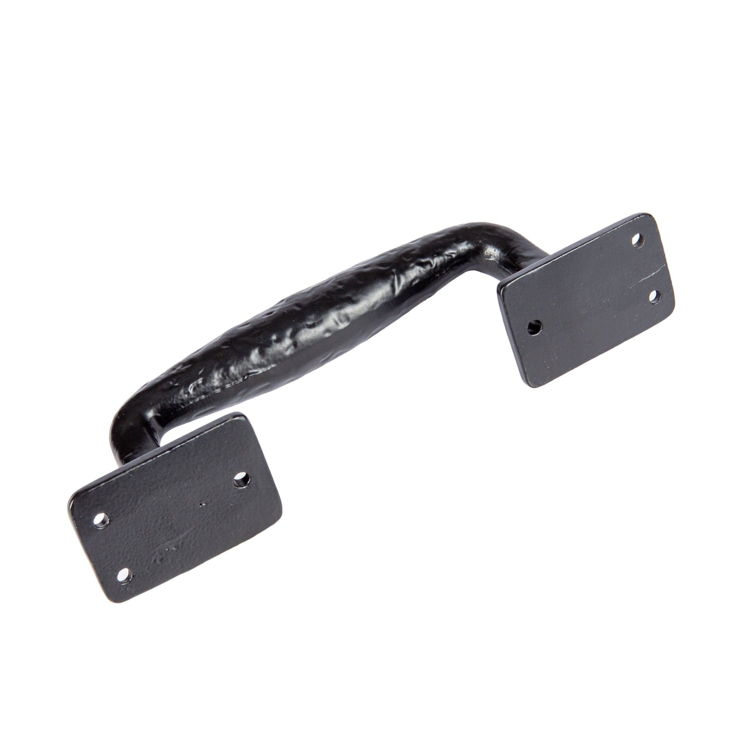 205mm Black Forged Barn Door Handle