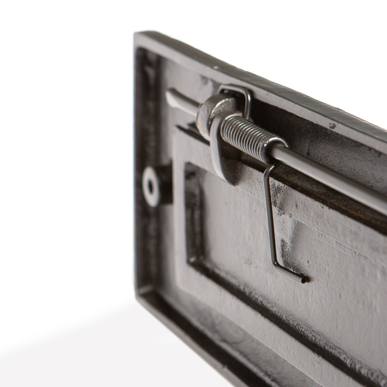 340 x 100mm Black Rustic Letter Plate