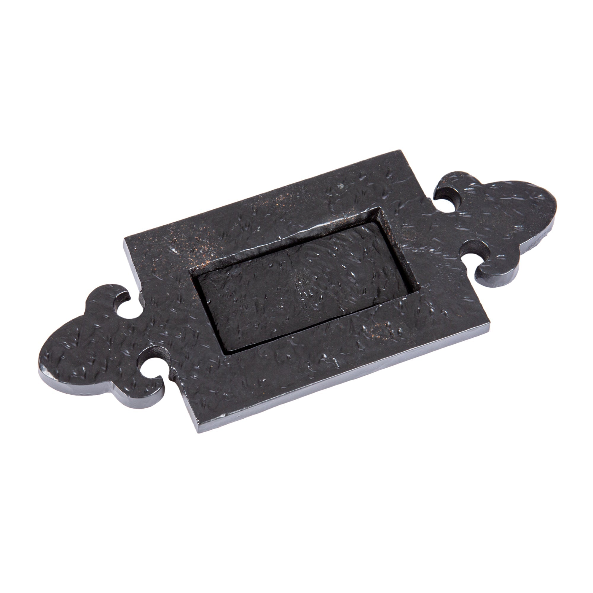 270 x 105mm Black Fleur De Lis Letter Plate