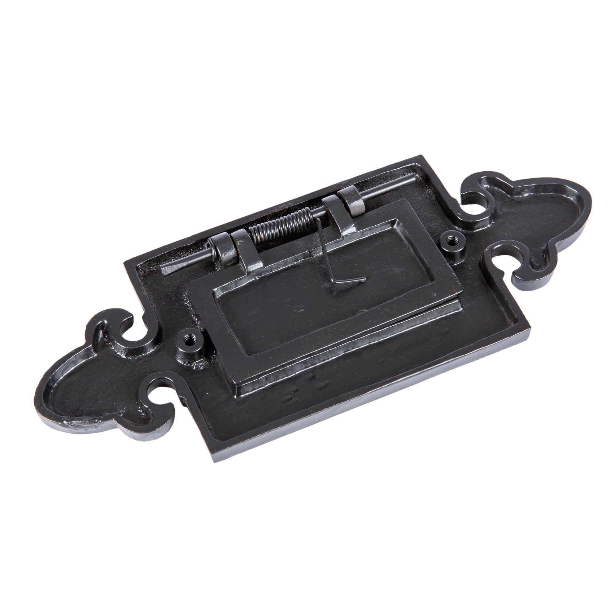 270 x 105mm Black Fleur De Lis Letter Plate