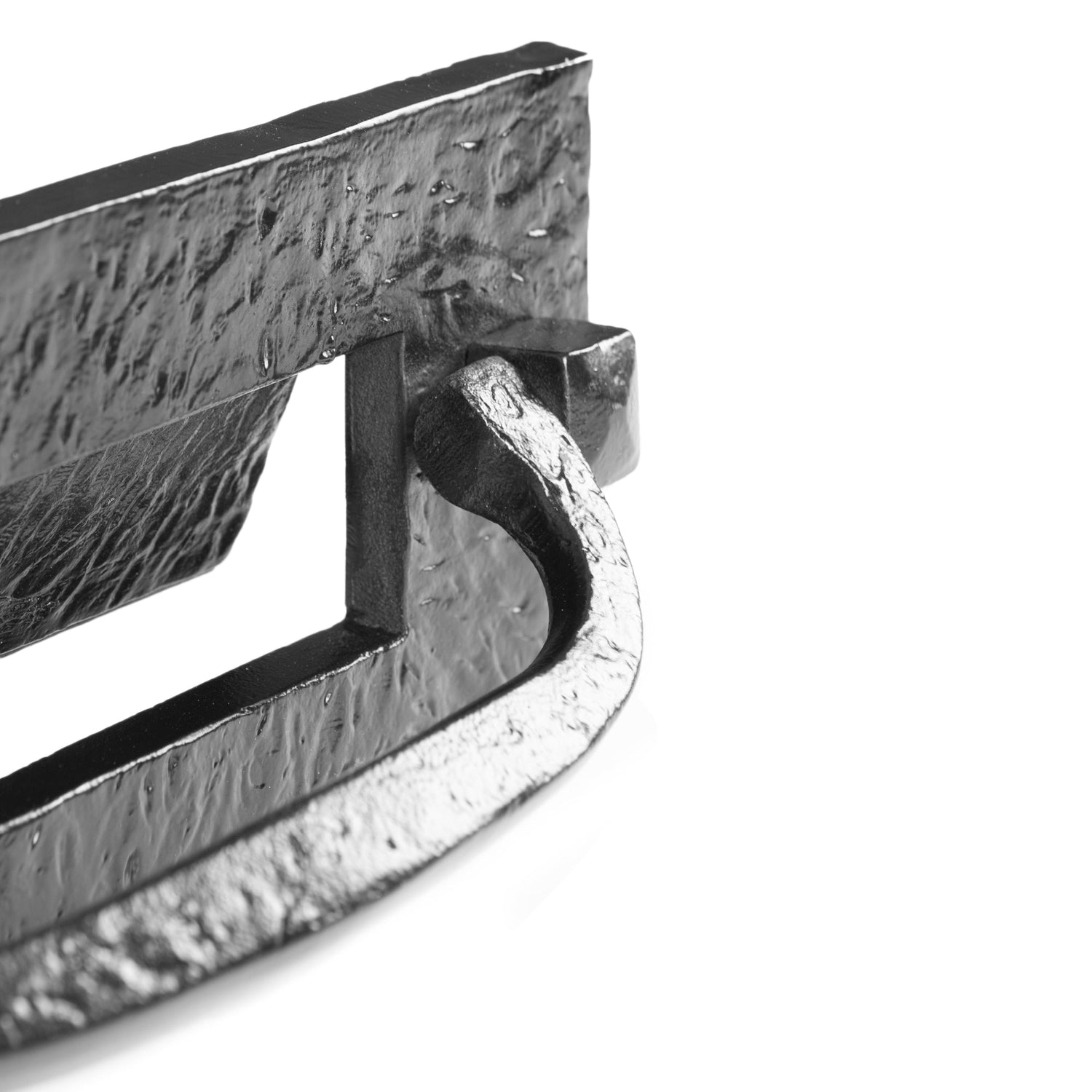 270 x 110mm Black Antique Letter Plate with Knocker