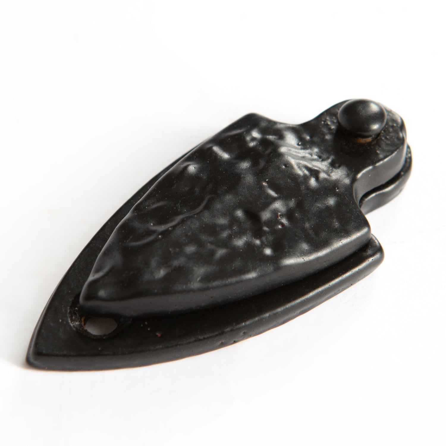 Arrowhead Escutcheon Plate with Cover - W30mm x H55mm - Black