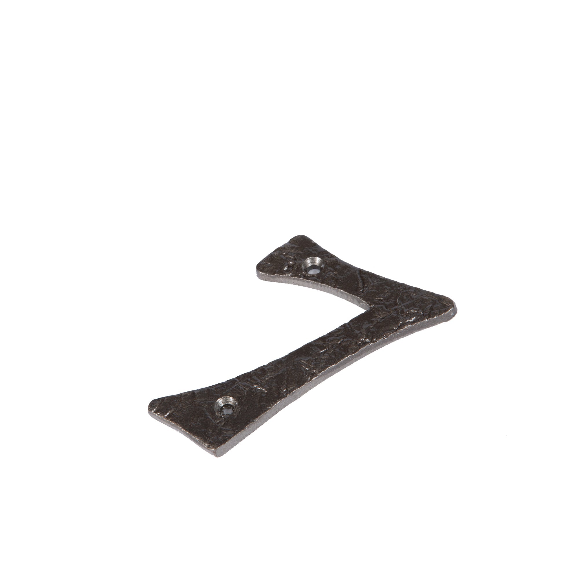 Number 7 80mm Rustic Cast Iron House Number