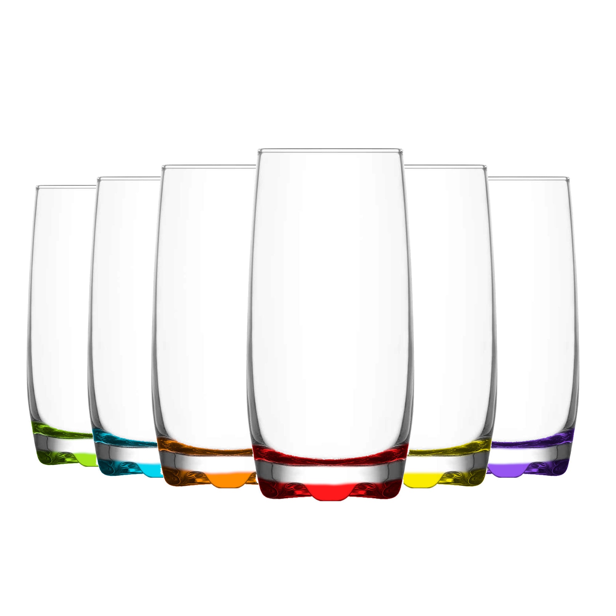 Adora 390ml Multicolour Highball Glass - By LAV